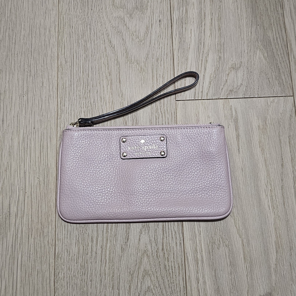 Kate Spade Light Purple Wristlet Clutch